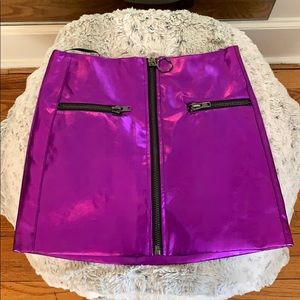 Dolls Kill Essue Shiny Skirt